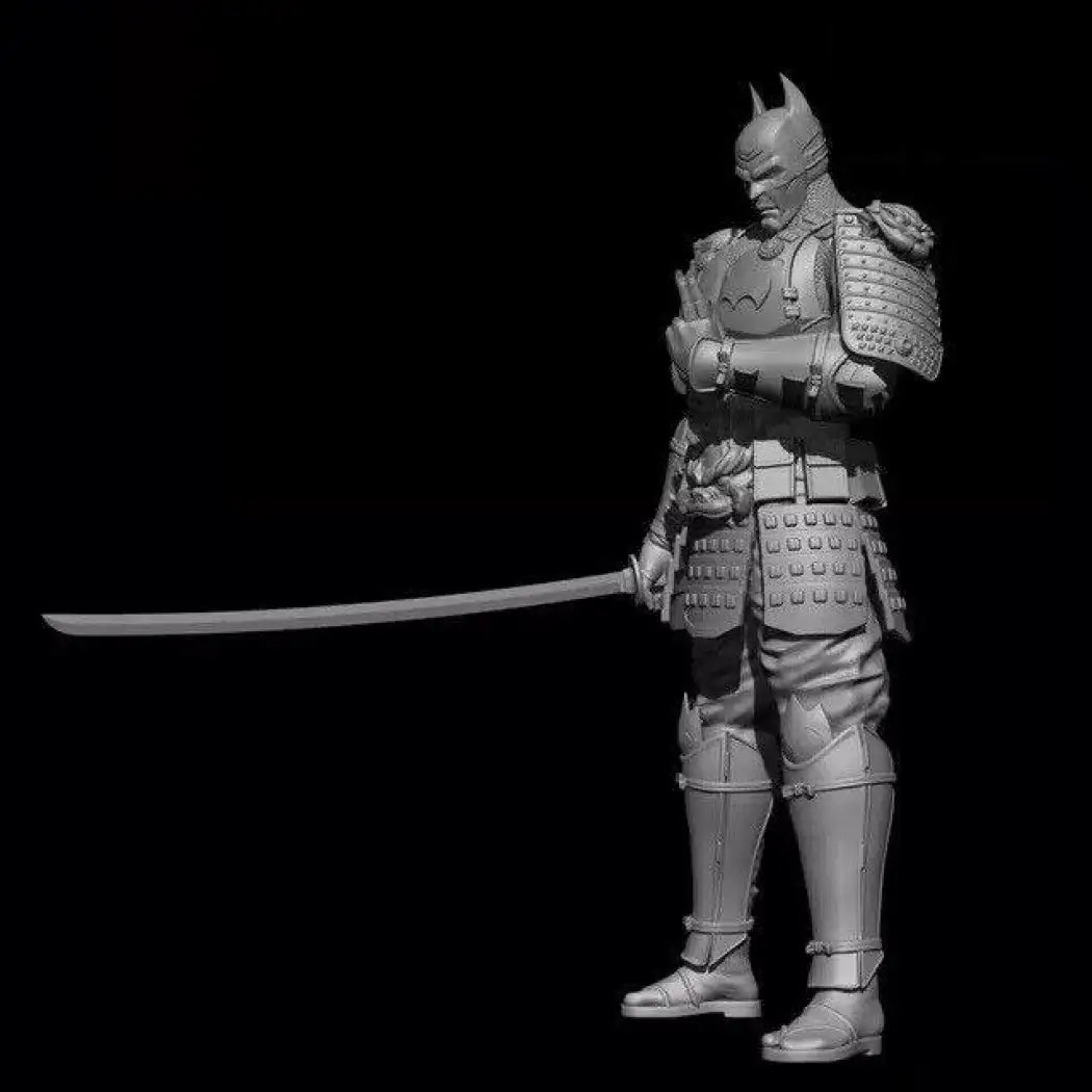 1/24 75mm Resin Superhero Model Kit Batman Ronin Samurai Unpainted - Model-Fan-Store