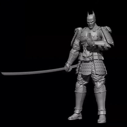 1/24 75mm Resin Superhero Model Kit Batman Ronin Samurai Unpainted - Model-Fan-Store