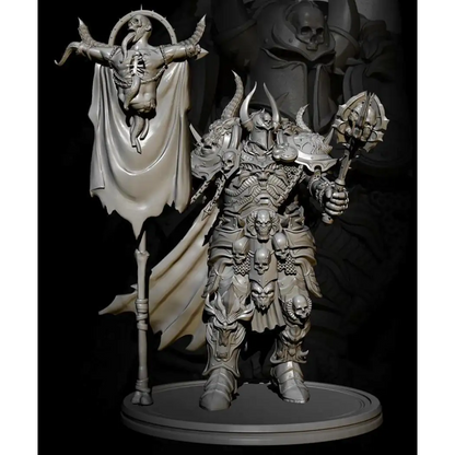 1/24 78mm Resin Model Kit Warrior Barbarian Demon Unpainted - Model-Fan-Store