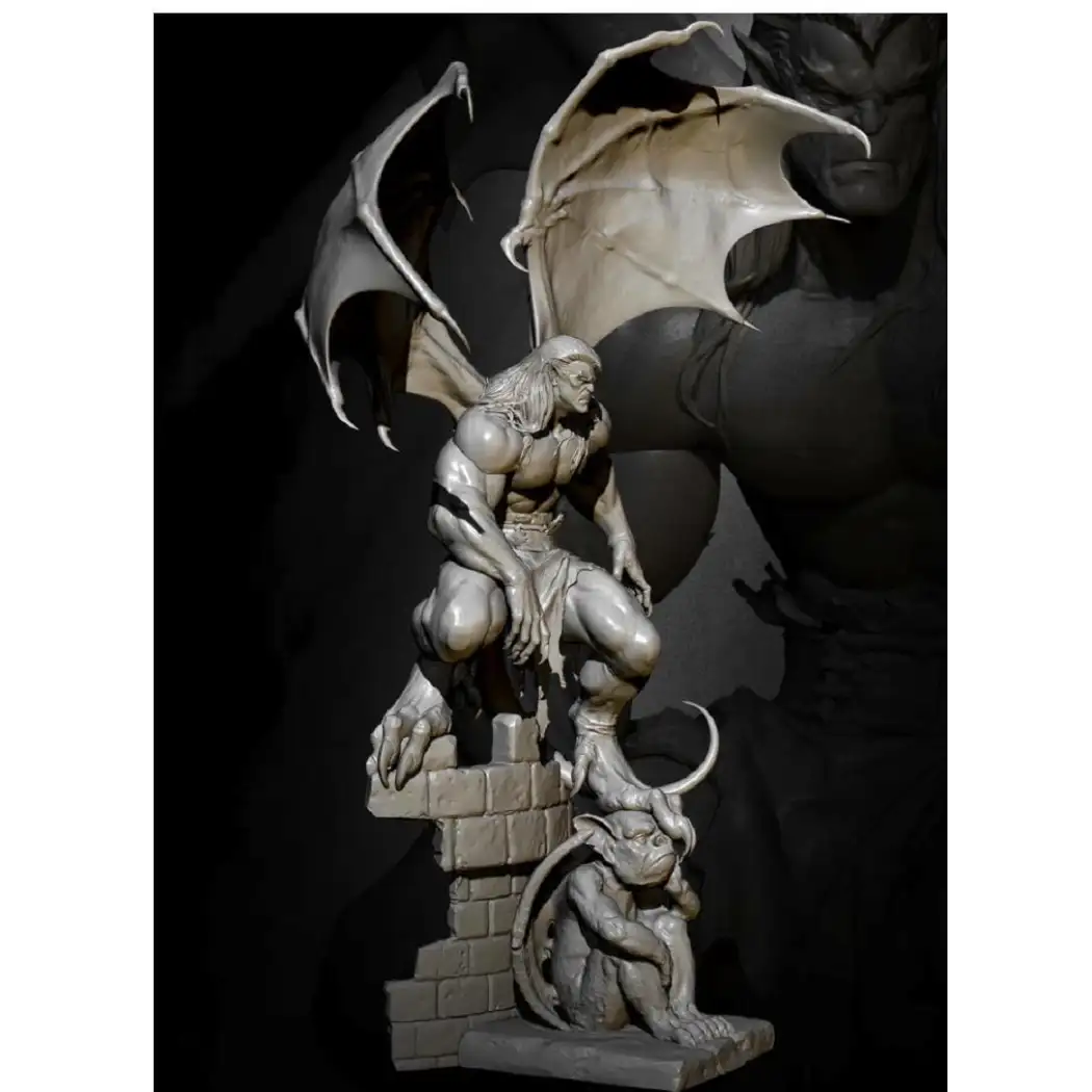 1/24 85mm Resin Model Kit Warrior Demon Illidan Warcraft Unpainted - Model-Fan-Store