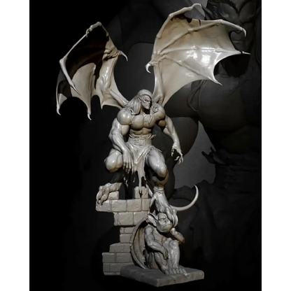 1/24 85mm Resin Model Kit Warrior Demon Illidan Warcraft Unpainted - Model-Fan-Store