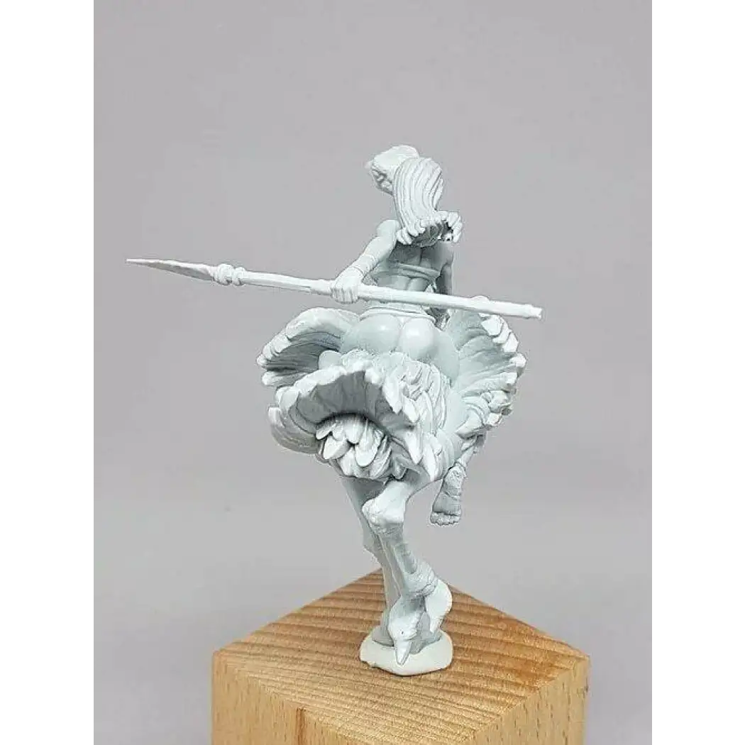 1/24 Resin Model Kit Beautiful Girl Barbarian Ostrich Rider Unpainted - Model-Fan-Store