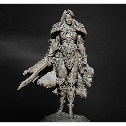 1/24 Resin Model Kit Beautiful Girl Barbarian Warrior TD-2662 Unpainted - Model-Fan-Store