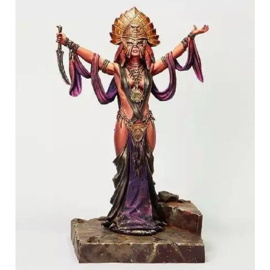 1/24 Resin Model Kit Beautiful Girl Ritual Priestess of the Sun Unpainted - Model-Fan-Store