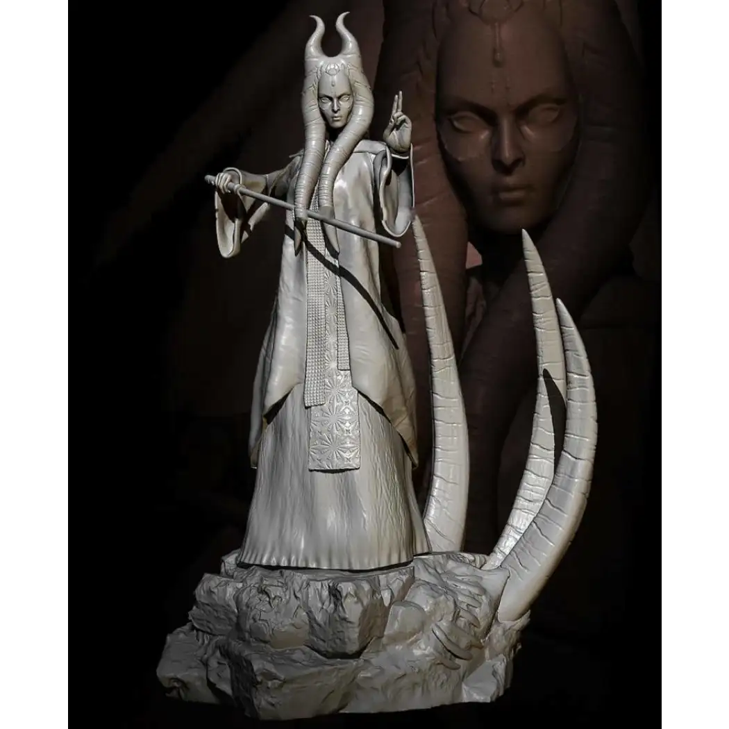 1/24 Resin Model Kit Beautiful Girl Twi'lek Star Wars Unpainted Model