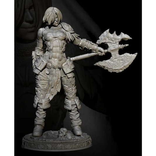 1/24 Resin Model Kit Beautiful Girl Warrior Barbarian Fantasy Unpainted - Model-Fan-Store