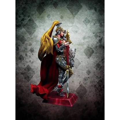 1/24 Resin Model Kit Beautiful Girl Warrior Queen of the Wolves Unpainted - Model-Fan-Store