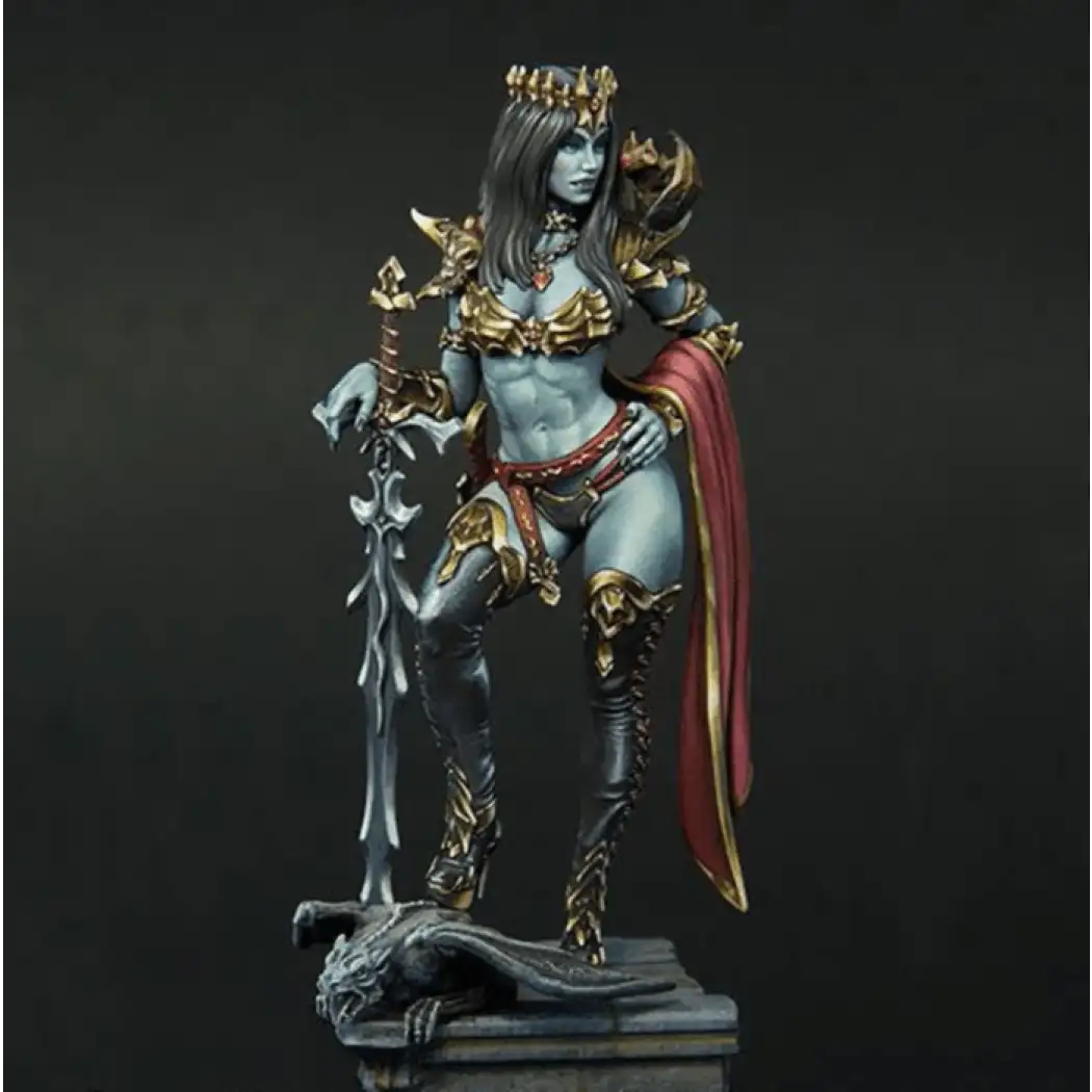 1/24 Resin Model Kit Beautiful Girl Woman Barbarian Queen Unpainted - Model-Fan-Store