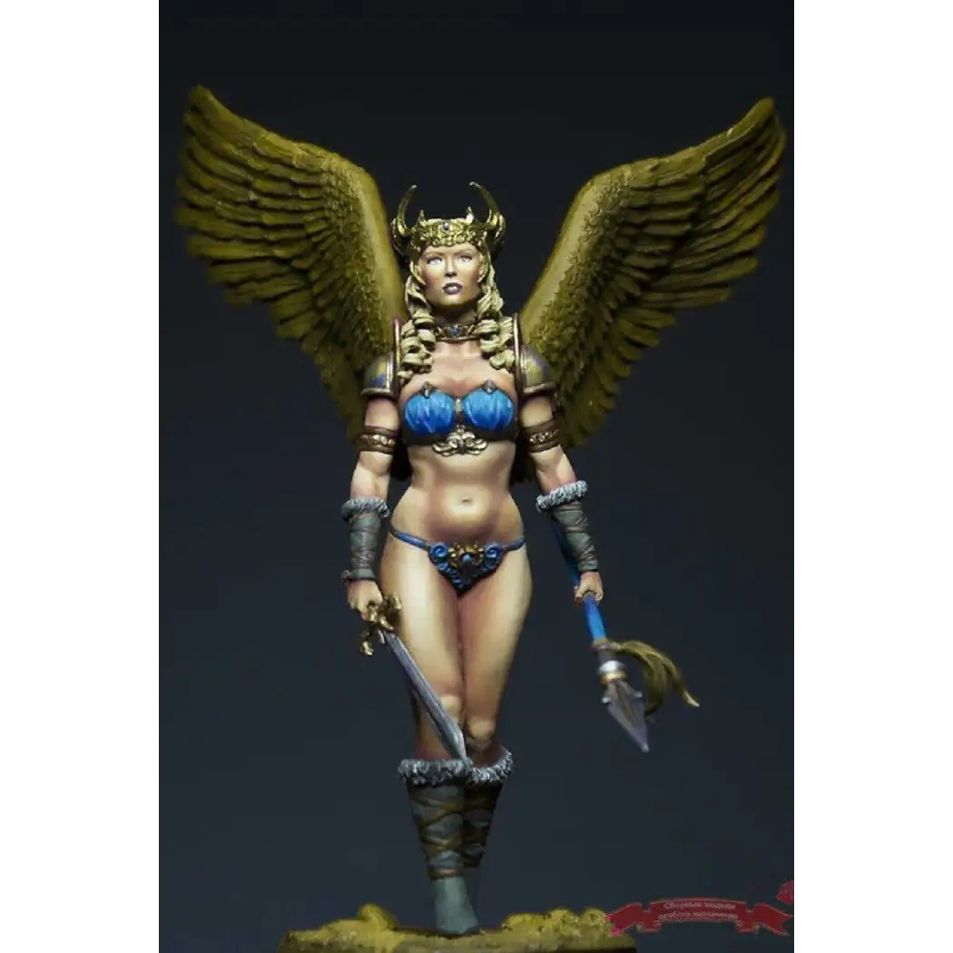 1/24 Resin Model Kit Beautiful Girl Woman Battle Angel Valkyrie Unpainted - Model-Fan-Store