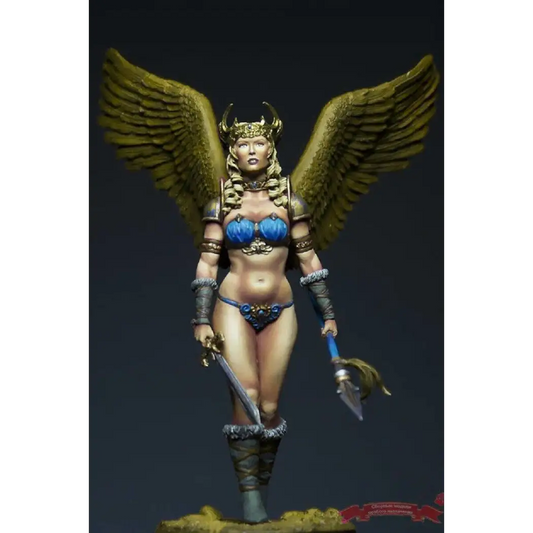 1/24 Resin Model Kit Beautiful Girl Woman Battle Angel Valkyrie Unpainted - Model-Fan-Store