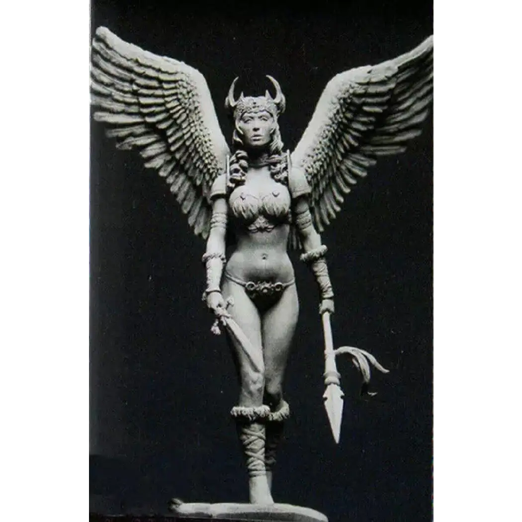 1/24 Resin Model Kit Beautiful Girl Woman Battle Angel Valkyrie Unpainted - Model-Fan-Store