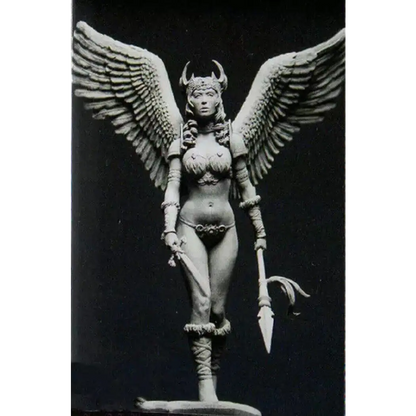 1/24 Resin Model Kit Beautiful Girl Woman Battle Angel Valkyrie Unpainted - Model-Fan-Store