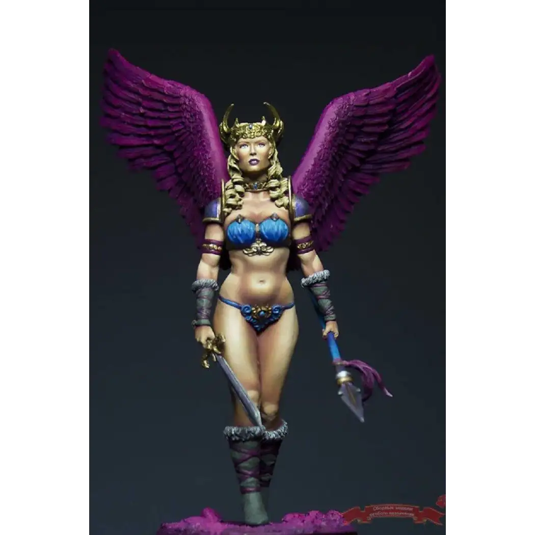 1/24 Resin Model Kit Beautiful Girl Woman Battle Angel Valkyrie Unpainted - Model-Fan-Store