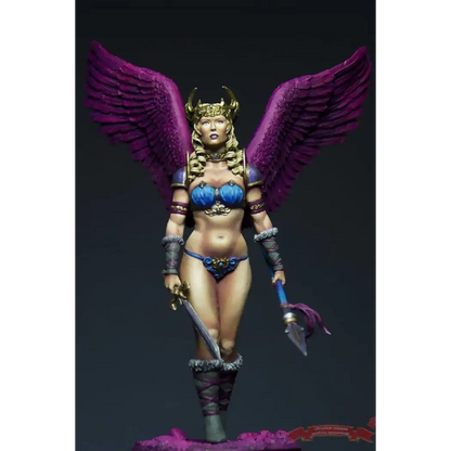 1/24 Resin Model Kit Beautiful Girl Woman Battle Angel Valkyrie Unpainted - Model-Fan-Store