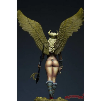 1/24 Resin Model Kit Beautiful Girl Woman Battle Angel Valkyrie Unpainted - Model-Fan-Store