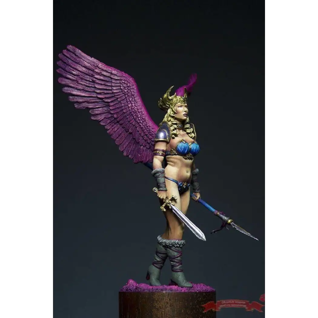 1/24 Resin Model Kit Beautiful Girl Woman Battle Angel Valkyrie Unpainted - Model-Fan-Store