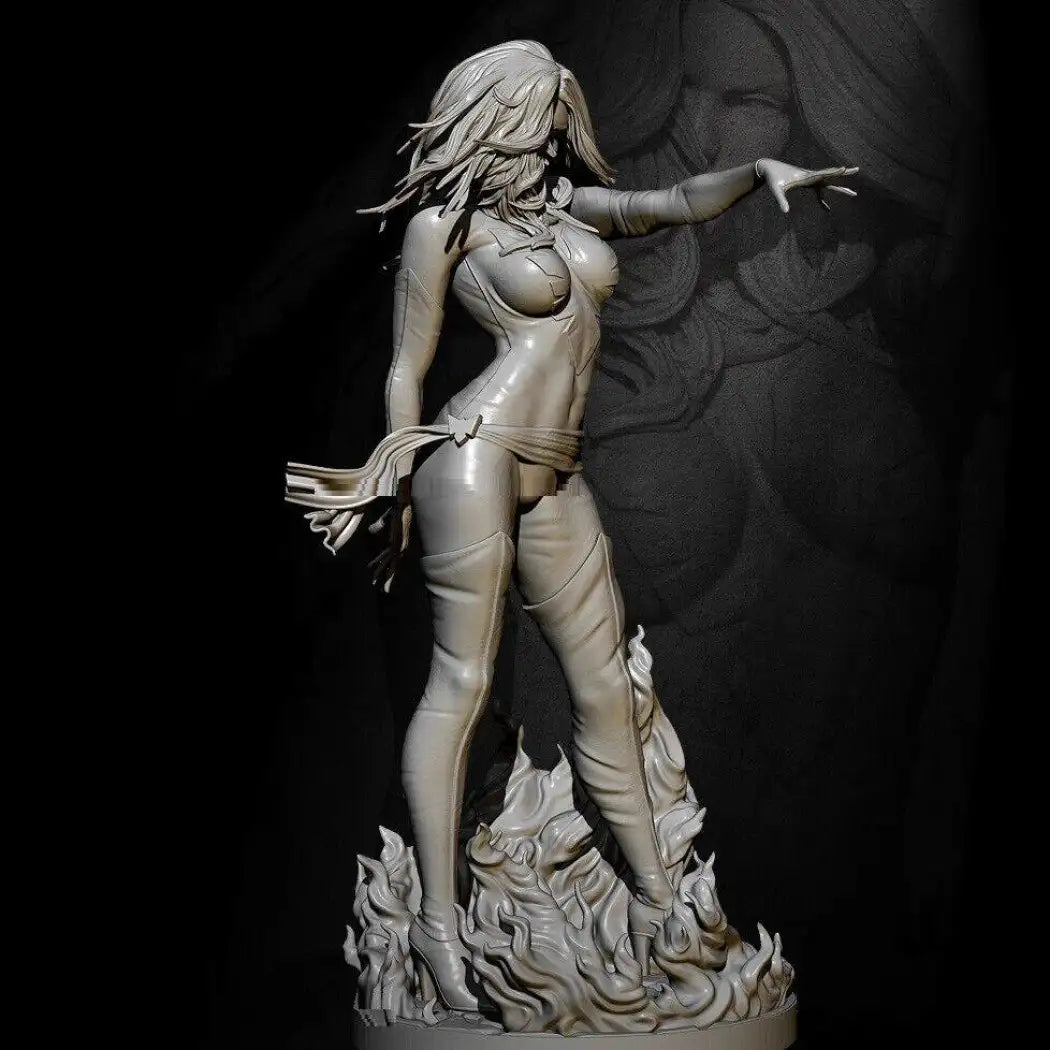 1/24 Resin Model Kit Beautiful Girl Woman Lord of Fire TD-2670 Unpainted - Model-Fan-Store