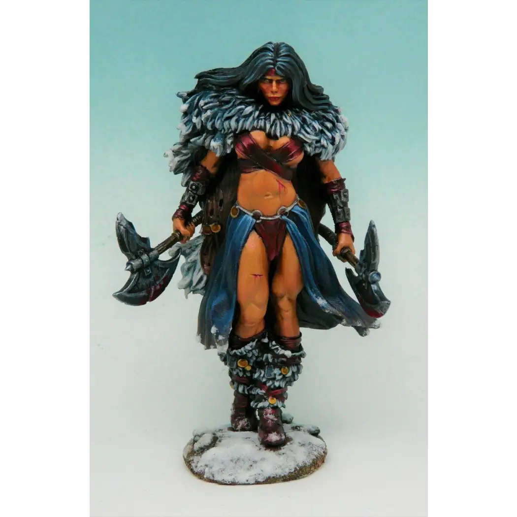 1/24 Resin Model Kit Beautiful Girl Woman Warrior Barbarian Unpainted - Model-Fan-Store