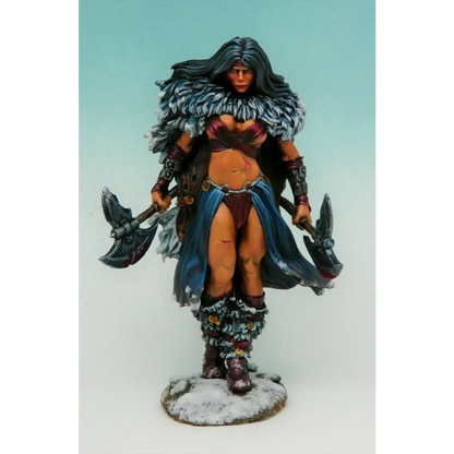 1/24 Resin Model Kit Beautiful Girl Woman Warrior Barbarian Unpainted - Model-Fan-Store