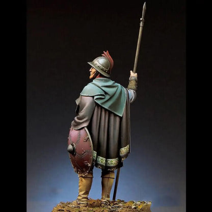 1/24 Resin Model Kit Carolingian Spearman Warrior Unpainted Unassembled - Model-Fan-Store