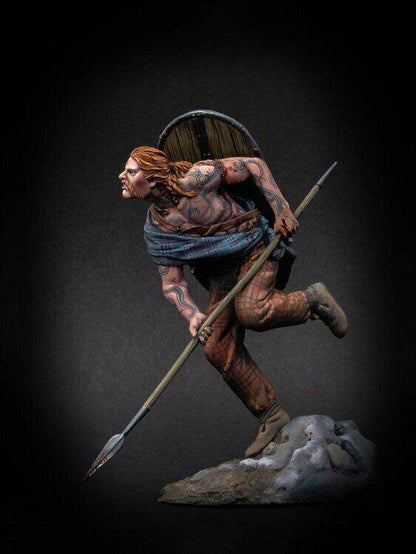 1/24 Resin Model Kit Celtic Warrior Barbarian Unpainted - Model-Fan-Store