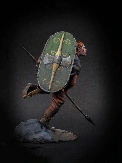 1/24 Resin Model Kit Celtic Warrior Barbarian Unpainted - Model-Fan-Store