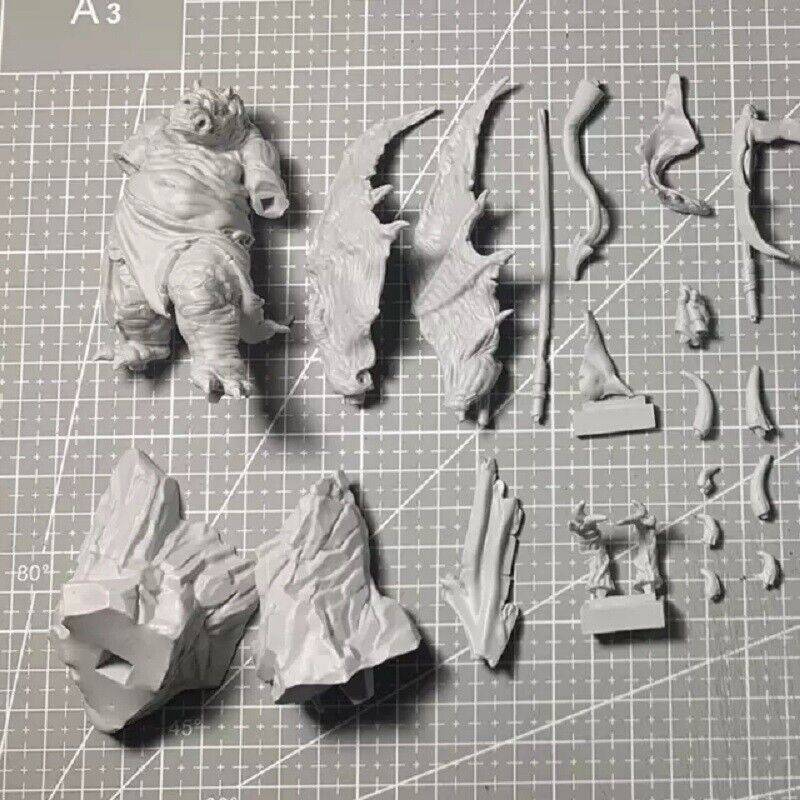 1/24 Resin Model Kit Demon Soul Carrier Warrior Unpainted - Model-Fan-Store