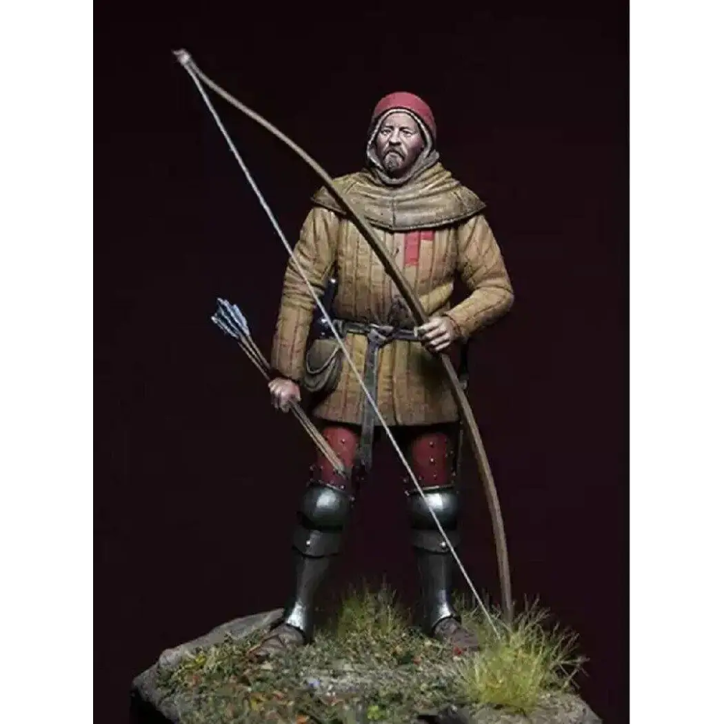 1/24 Resin Model Kit English Castle Guard Archer Unpainted - Model-Fan-Store