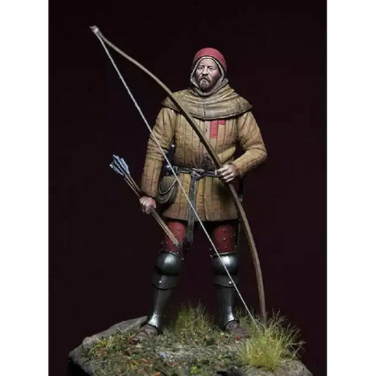 1/24 Resin Model Kit English Castle Guard Archer Unpainted - Model-Fan-Store