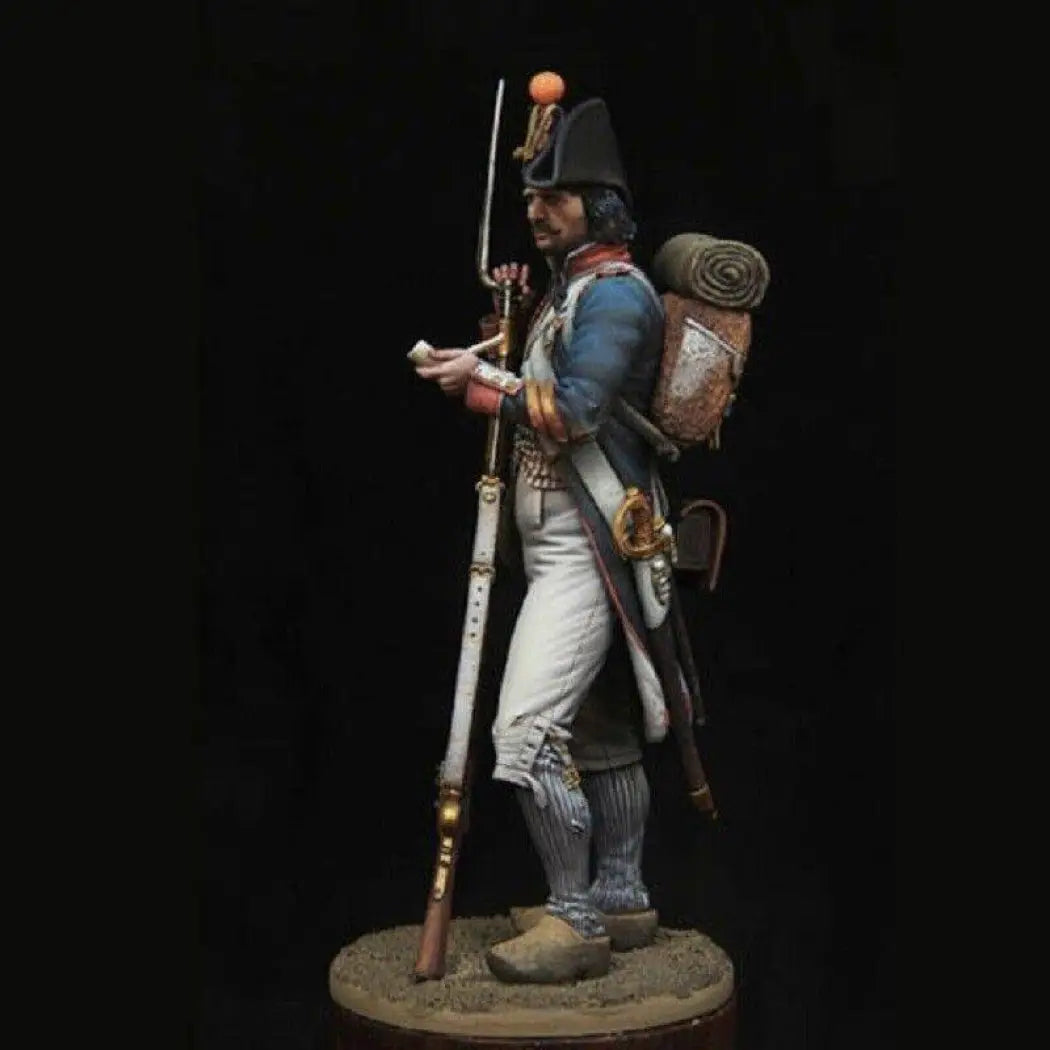 1/24 Resin Model Kit French Soldier Napoleonic Wars Unpainted - Model-Fan-Store