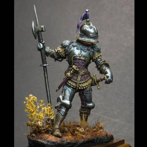 1/24 Resin Model Kit Heroic Armour Knight Warrior Unpainted - Model-Fan-Store