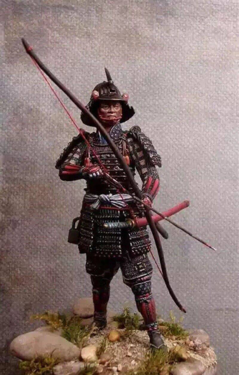 1/24 Resin Model Kit Japanese Samurai Warrior Unpainted - Model-Fan-Store