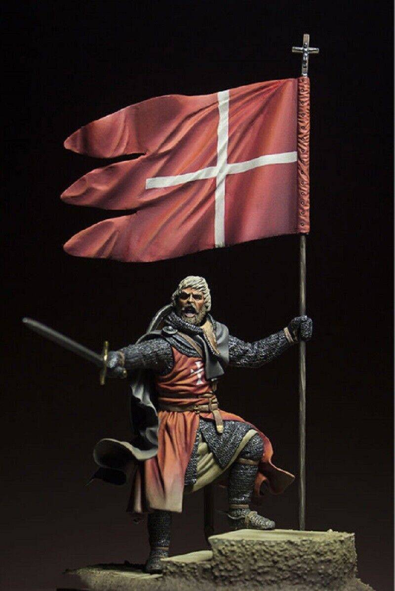 1/24 Resin Model Kit Knight Warrior Hospitaller Unpainted - Model-Fan-Store