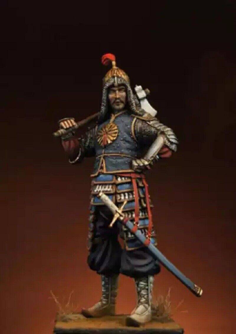 1/24 Resin Model Kit Mongolian Warrior Tamurid Unpainted A28 - Model-Fan-Store