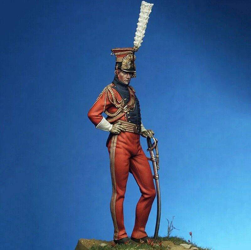1/24 Resin Model Kit Napoleonic Wars French Cavalryman Unpainted - Model-Fan-Store
