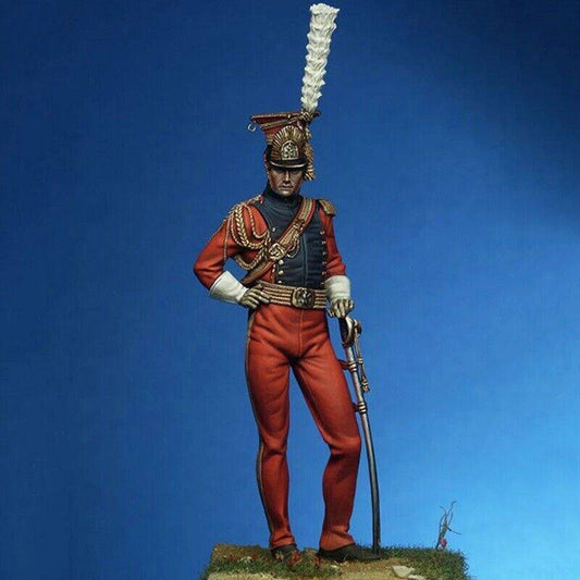 1/24 Resin Model Kit Napoleonic Wars French Cavalryman Unpainted - Model-Fan-Store