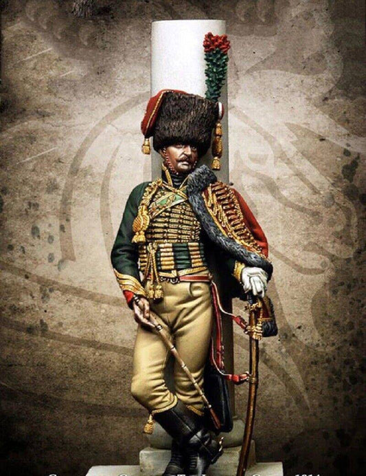 1/24 Resin Model Kit Napoleonic Wars French Chasseur Unpainted - Model-Fan-Store