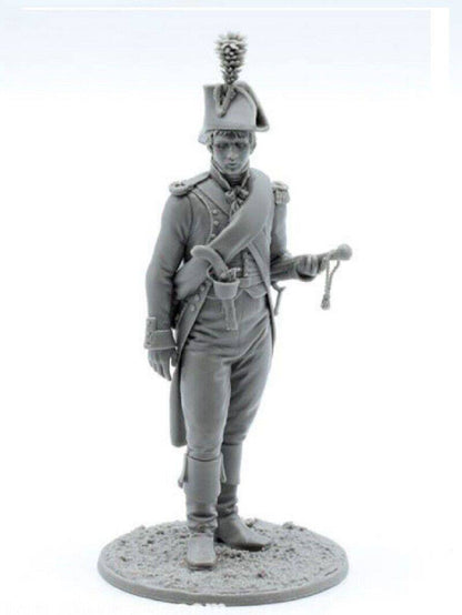 1/24 Resin Model Kit Napoleonic Wars French Officer Unpainted - Model-Fan-Store