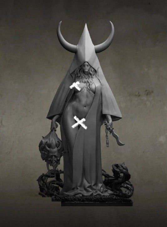 1/24 Resin Model Kit Nudes Beautiful Girl Fantasy Sacrifice Rite Mystic Unpainted - Model-Fan-Store