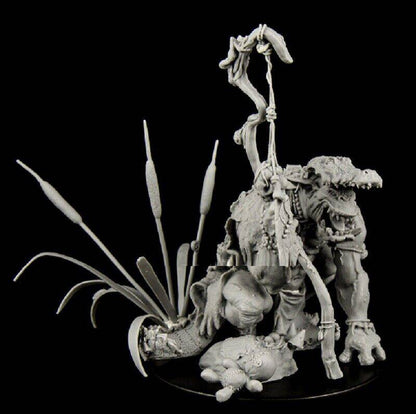 1/24 Resin Model Kit Orc Shaman Warcraft A-462 Unpainted - Model-Fan-Store