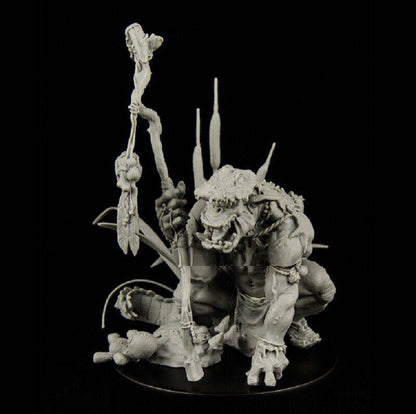 1/24 Resin Model Kit Orc Shaman Warcraft A-462 Unpainted - Model-Fan-Store