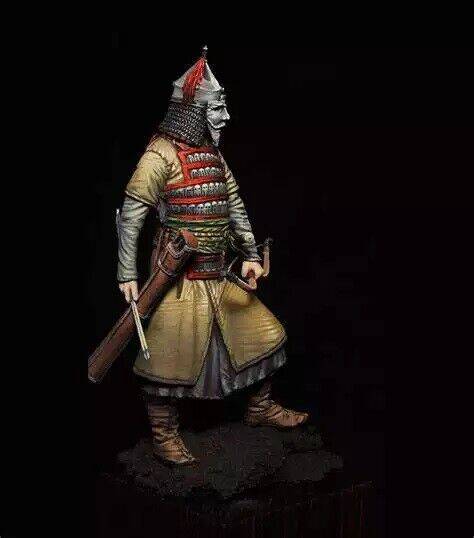 1/24 Resin Model Kit Polovtsy Mongolian Warrior Unpainted Unassembled - Model-Fan-Store