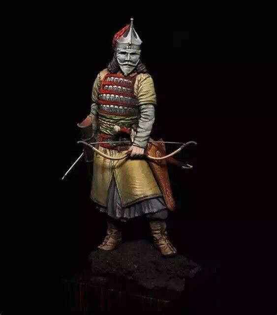 1/24 Resin Model Kit Polovtsy Mongolian Warrior Unpainted Unassembled - Model-Fan-Store