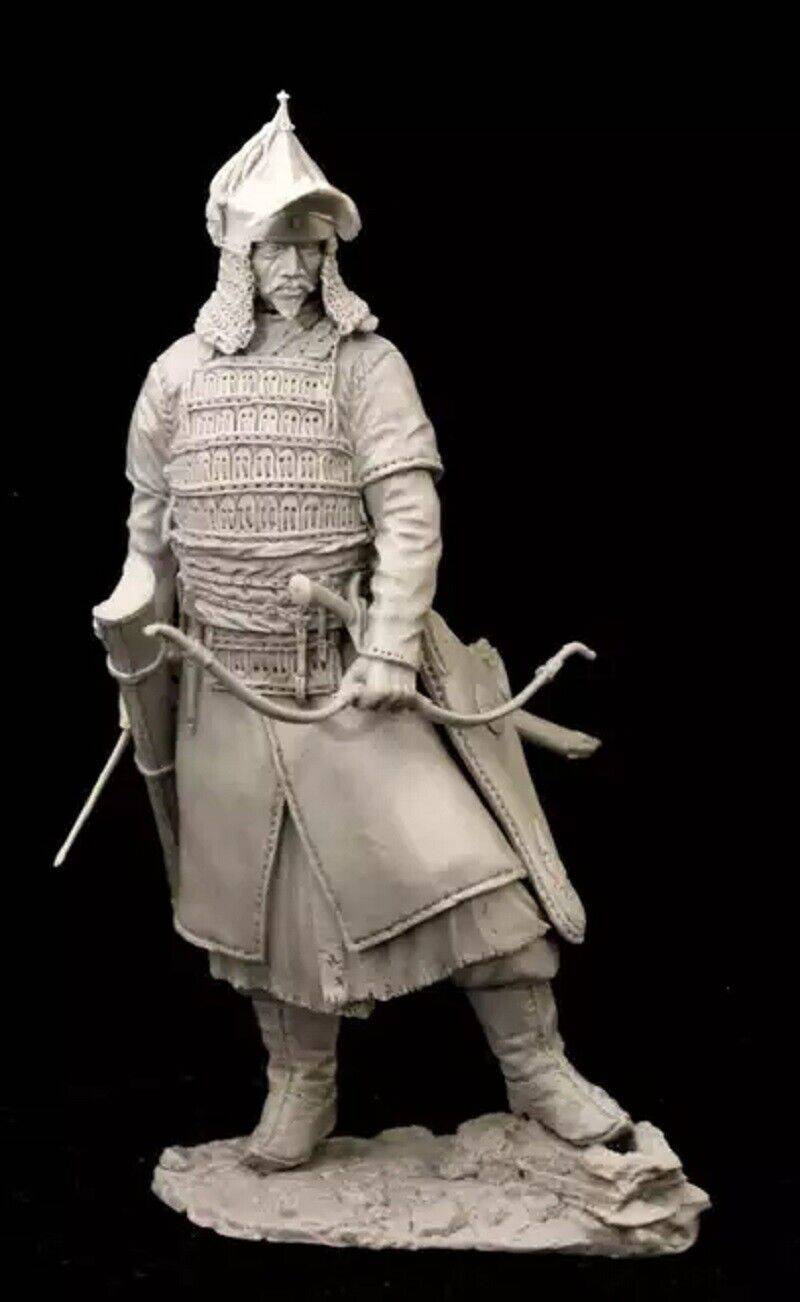 1/24 Resin Model Kit Polovtsy Mongolian Warrior Unpainted Unassembled - Model-Fan-Store