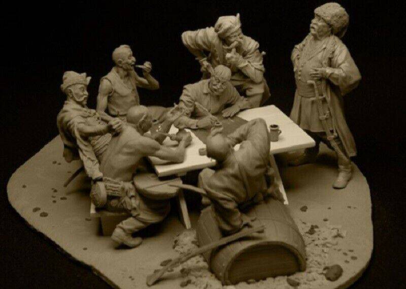 1/24 Resin Model Kit Reply of the Zaporozhian Cossacks Unpainted - Model-Fan-Store