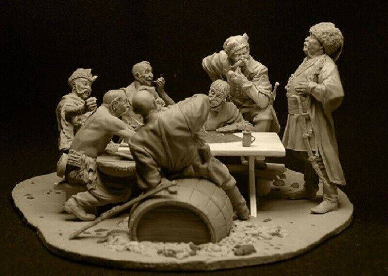 1/24 Resin Model Kit Reply of the Zaporozhian Cossacks Unpainted - Model-Fan-Store