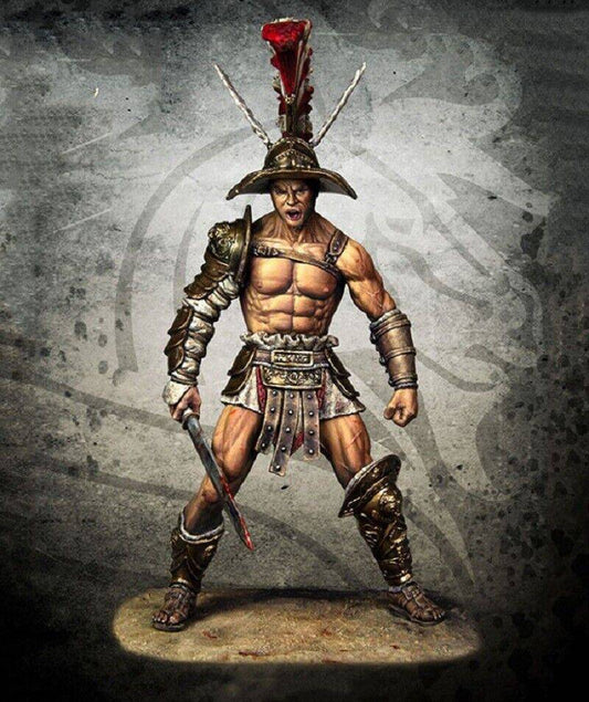 1/24 Resin Model Kit Roman Warrior Gladiator Unpainted - Model-Fan-Store