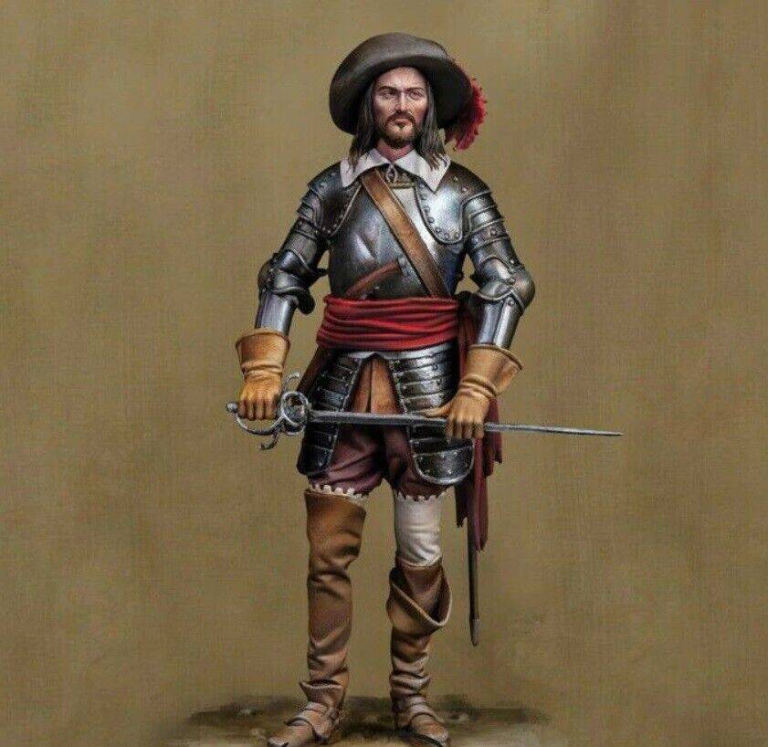 1/24 Resin Model Kit Spanish Conquistador Warrior Unpainted A28 - Model-Fan-Store