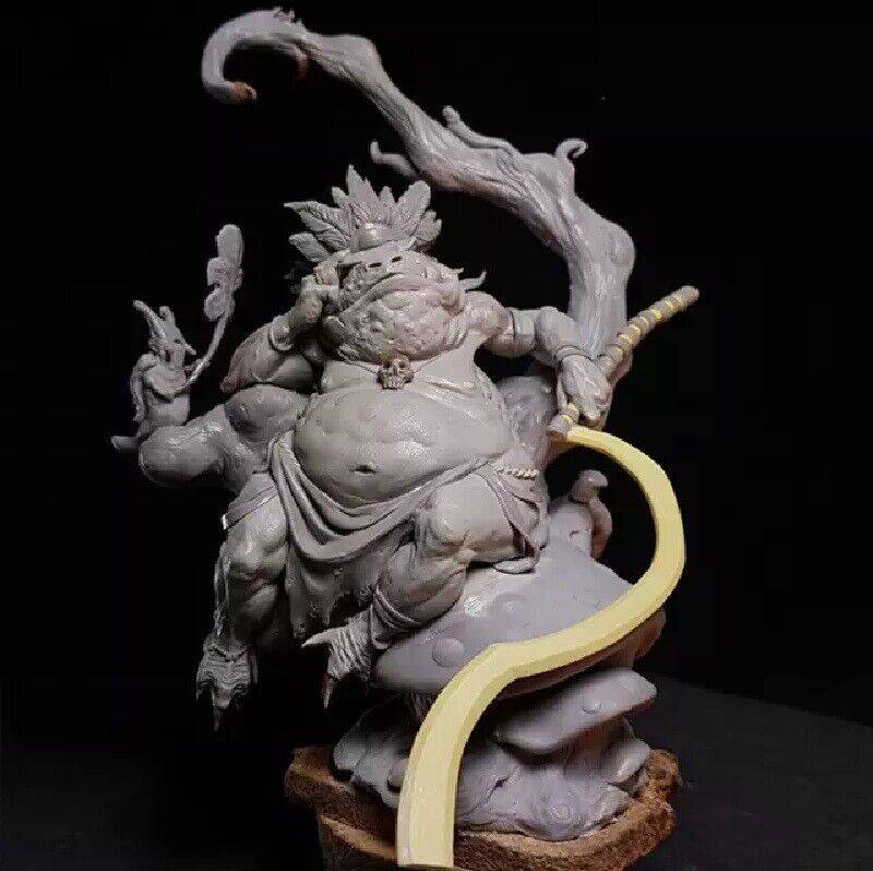 1/24 Resin Model Kit Toad King Anuran Fairy Tales Unpainted - Model-Fan-Store