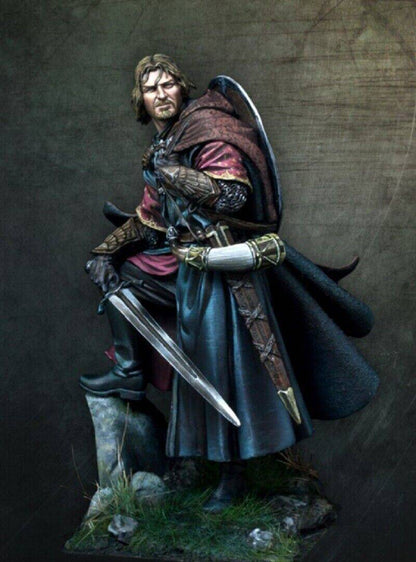 1/24 Resin Model Kit Warrior Boromir Fantasy Unpainted - Model-Fan-Store